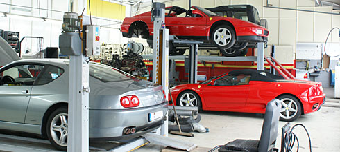Ferrari Werkstatt Michel Weber - Offenbach Frankfurt